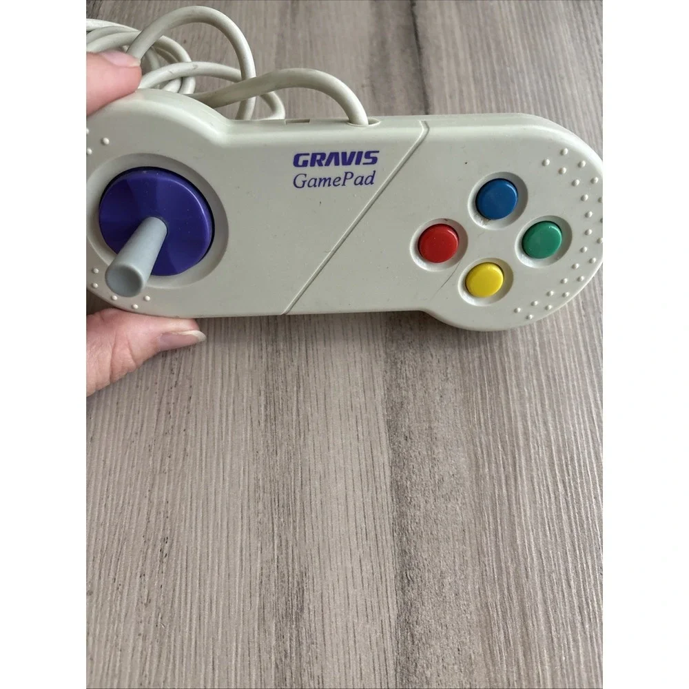 Gravis PC GamePad Vintage 1992 Good Used Condition Controller Only Not Tested